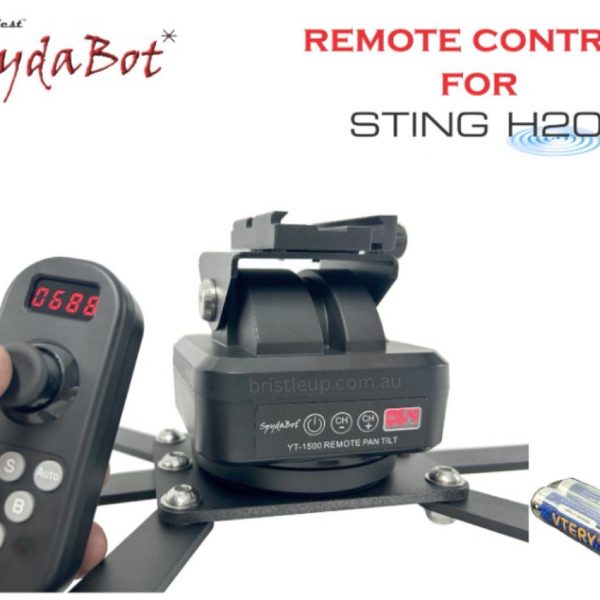 Alternative view of Remote for STING H2O - with AAA batteries