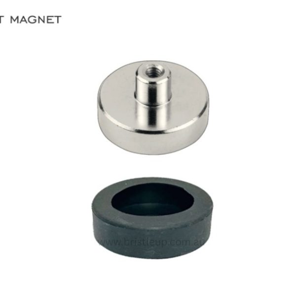 Magnetic foot - Pot magnet female M6 thread