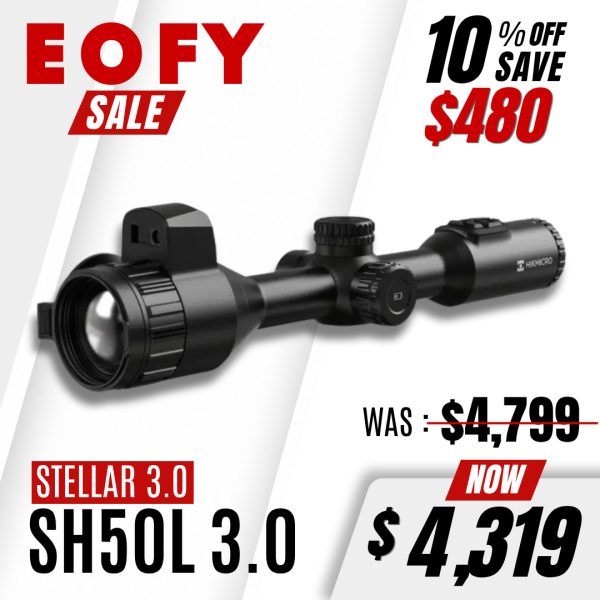 Hikmicro Stellar SH50L 3.0 - Thermal Scope | EOFY SALE