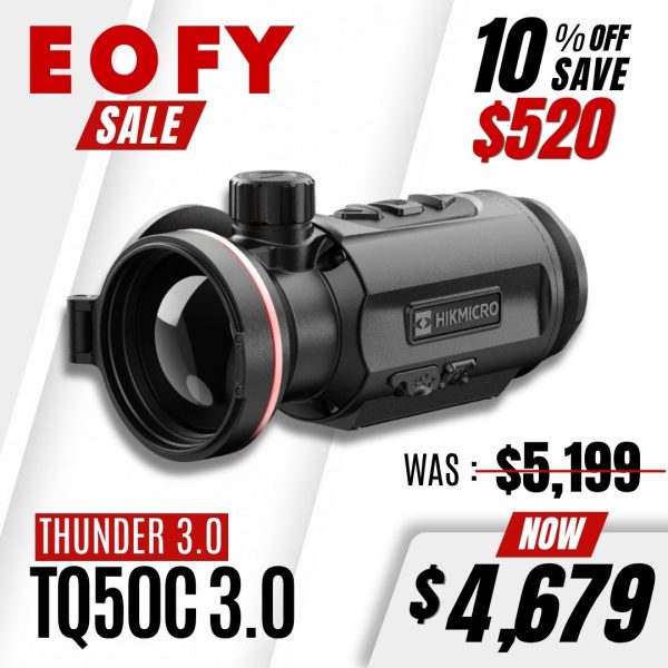 Hikmicro Thunder TQ50C 3.0 - Thermal Clip-on | EOFY SALE
