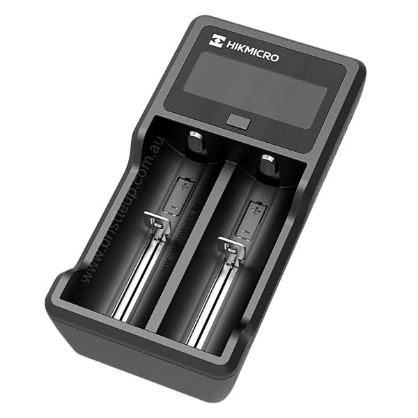 Hikmicro 2-Battery Universal Charger LCD USB-C 18650 | 16340 | 3.7 V