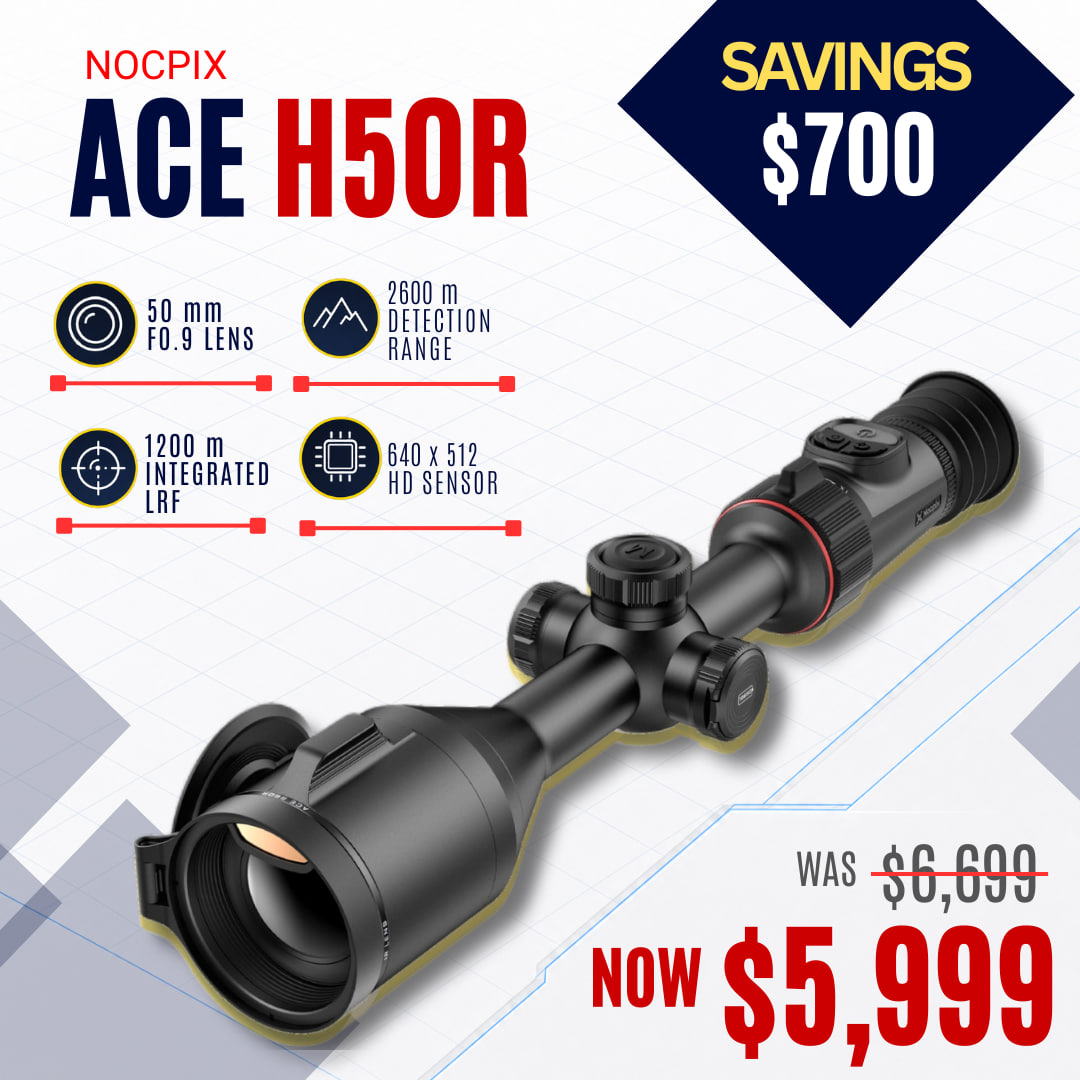 NocPix Ace H50R LRF - Thermal Scope SALE