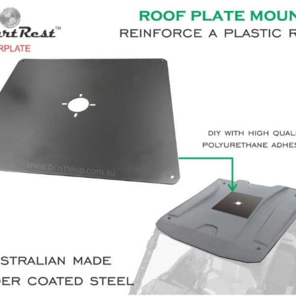 Alternative view of Smart Rest Metal Roof Plate for Buggy - Bracing plate