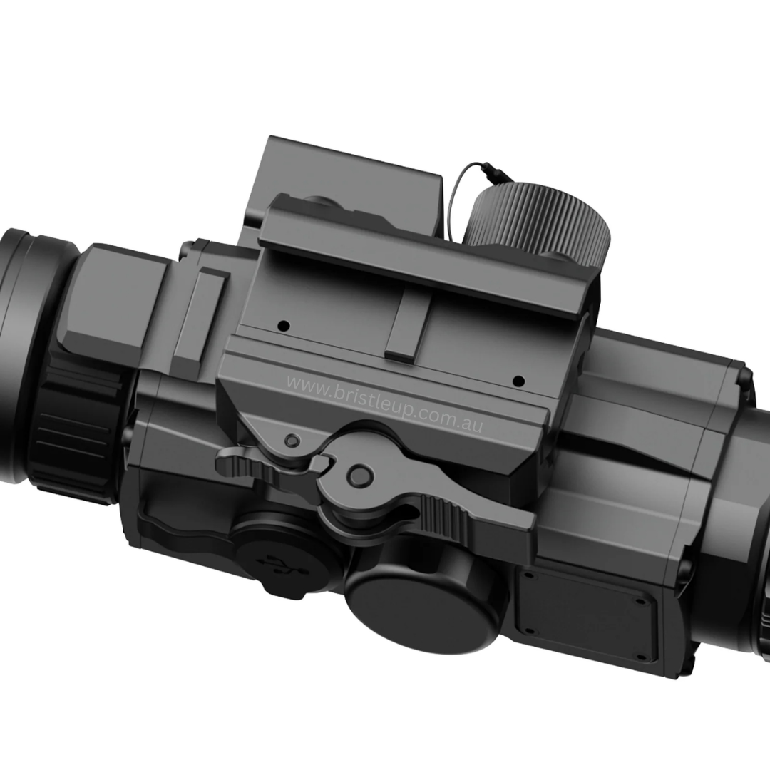DNT Hydra HS635R - HYDRA-LRF Multi-Function Thermal Scope with Laser Rangefinder and Ballistic Calculator - Standalone Scope, Clip-On, Handheld Monocular - Image 3