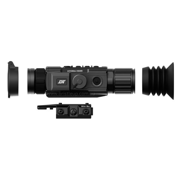 DNT Hydra HS635R - HYDRA-LRF Multi-Function Thermal Scope with Laser Rangefinder and Ballistic Calculator - Standalone Scope, Clip-On, Handheld Monocular - Image 4
