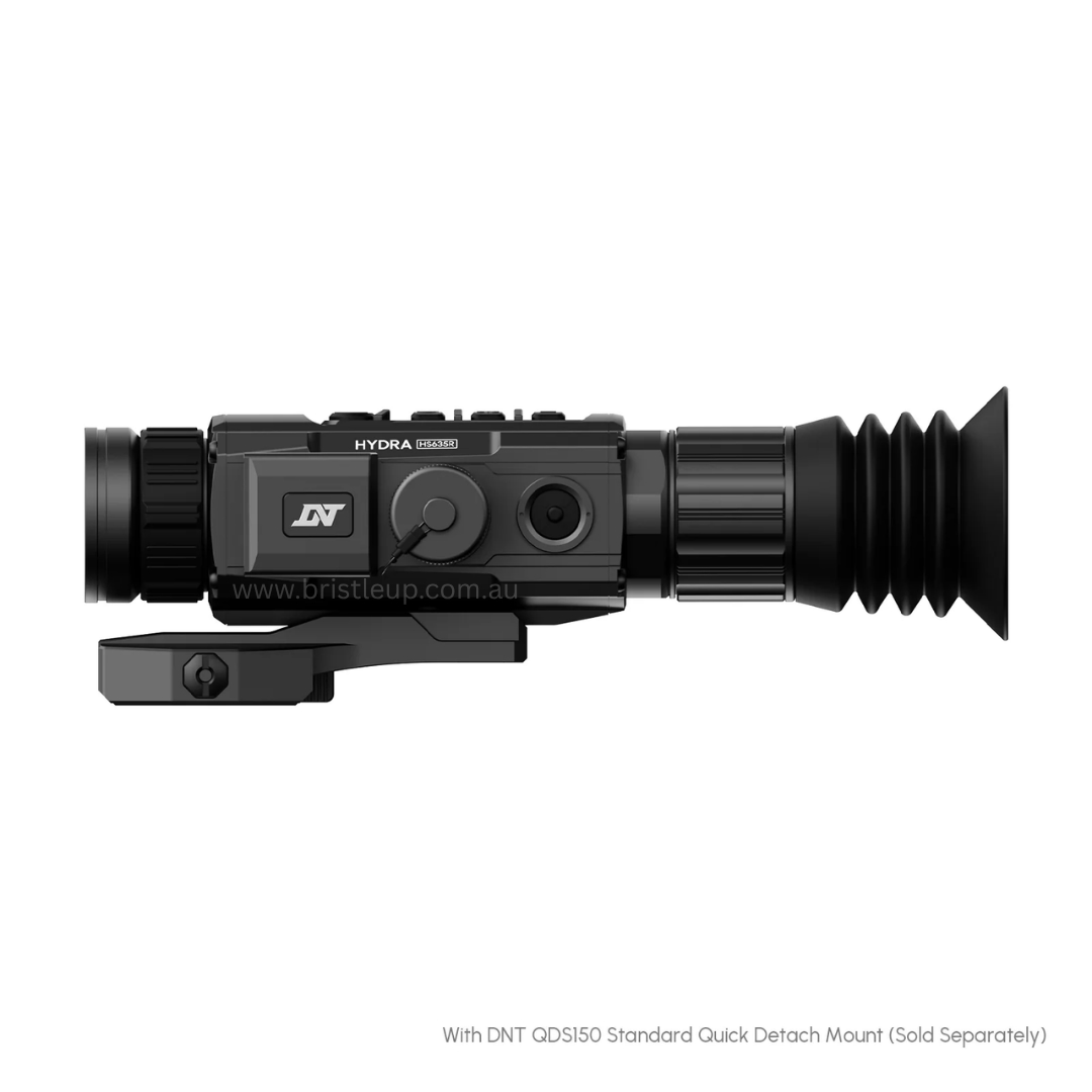 DNT Hydra HS635R - HYDRA-LRF Multi-Function Thermal Scope with Laser Rangefinder and Ballistic Calculator - Standalone Scope, Clip-On, Handheld Monocular - Image 5
