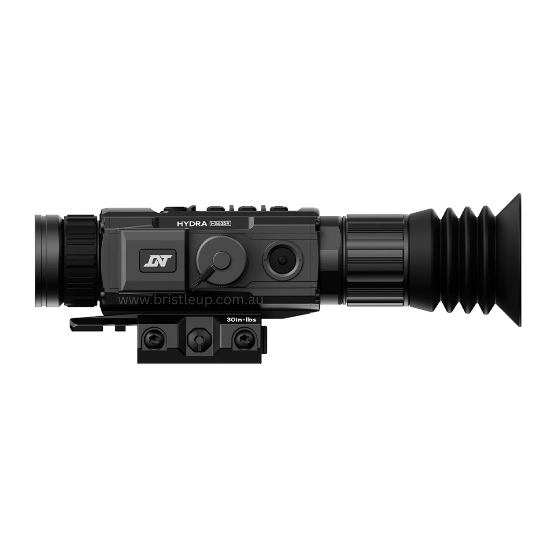 DNT Hydra HS635R - HYDRA-LRF Multi-Function Thermal Scope with Laser Rangefinder and Ballistic Calculator - Standalone Scope, Clip-On, Handheld Monocular - Image 6