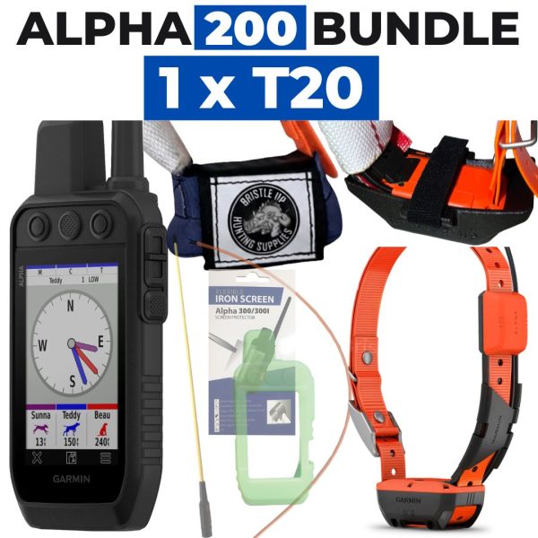 GARMIN Alpha 200 + T20 x 1 + Accessories Included (2026)