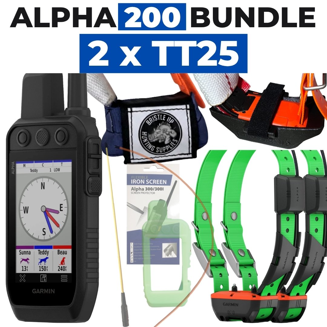 GARMIN Alpha 200 + TT25 x 2 + Accessories Included (2026)
