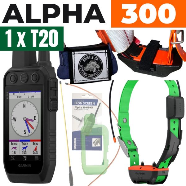 GARMIN Alpha 300 + TT25 x 2 + Accessories Included (2026)