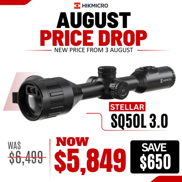 Hikmicro Stellar SQ50L 3.0 - Thermal Scope SALE