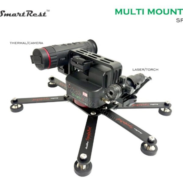 Alternative view of SmartRest SpydaBot - Multi Mount QR Bracket