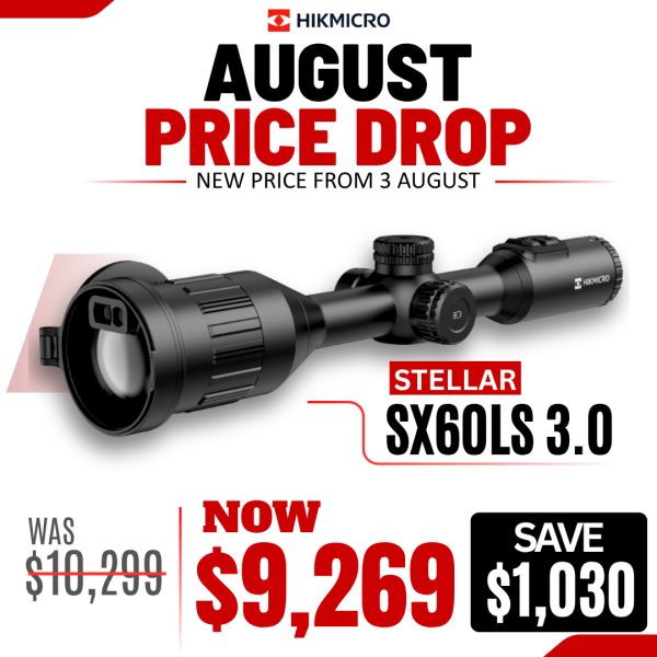 Hikmicro Stellar SX60LS 3.0 - Thermal Scope SALE