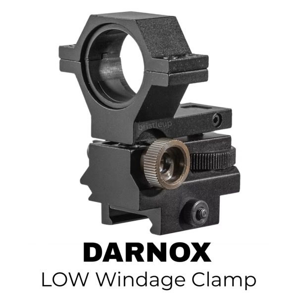 Darnox Low Windage Clamp - Supports 25mm and 30mm Tubes for IR Torches