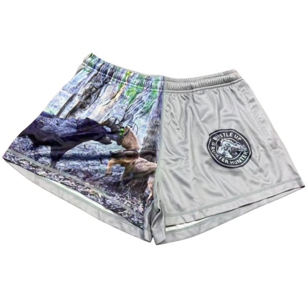 Footy shorts with pockets - Bristle Up Hit Up – Kids and Adults #0017