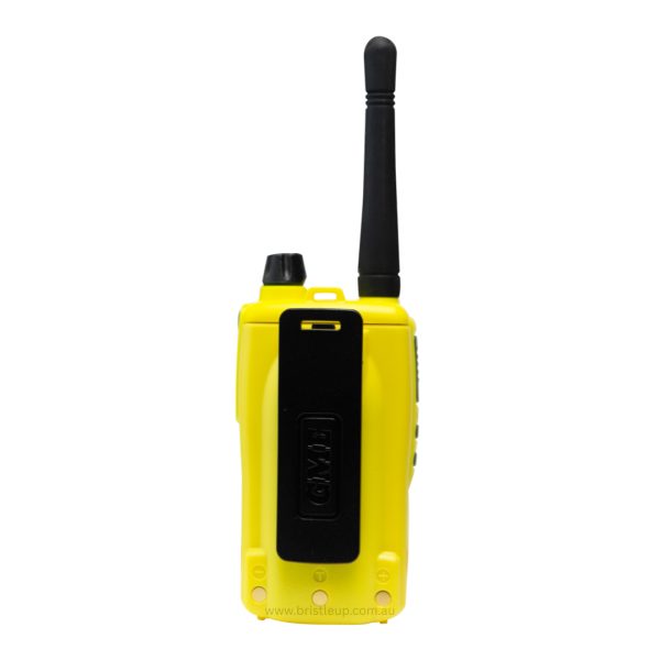 GME TX6165XO 5/1 Watt IP67 UHF CB Handheld Radio - Yellow - Image 4
