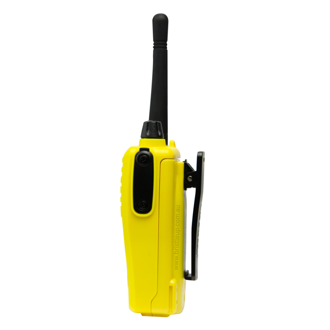 GME TX6165XO 5/1 Watt IP67 UHF CB Handheld Radio - Yellow - Image 5