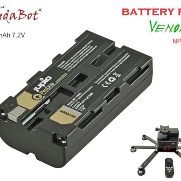 Jupio 3350 Battery for VENOM S - NP-F550