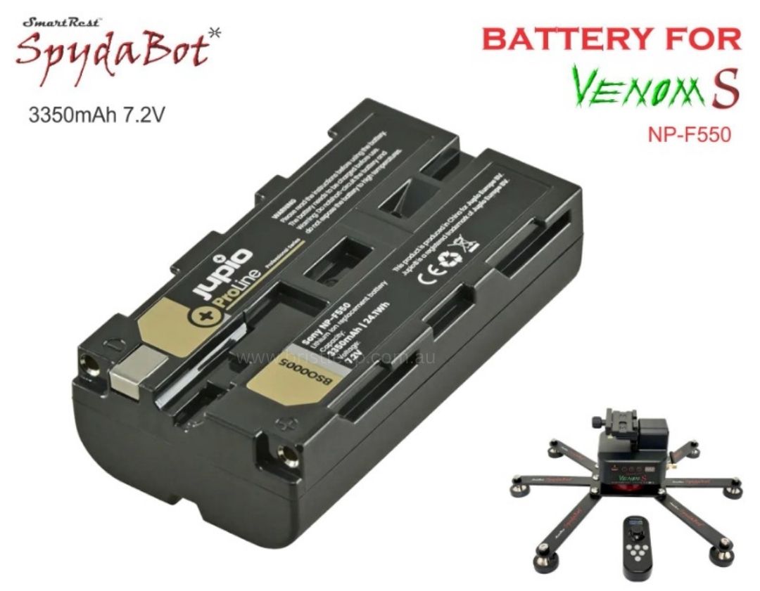 Jupio 3350 Battery for VENOM S - NP-F550