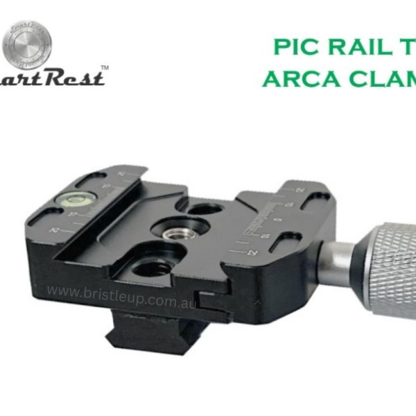 Alternative view of SmartRest Pic to Arca Clamp - SRPAC