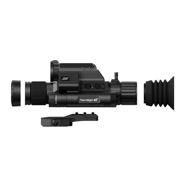 DNT ThermNight TNC4K219R | 4K Thermal and Night Vision Multispectral Scope with Laser Rangefinder and Ballistic Calculator - Image 3