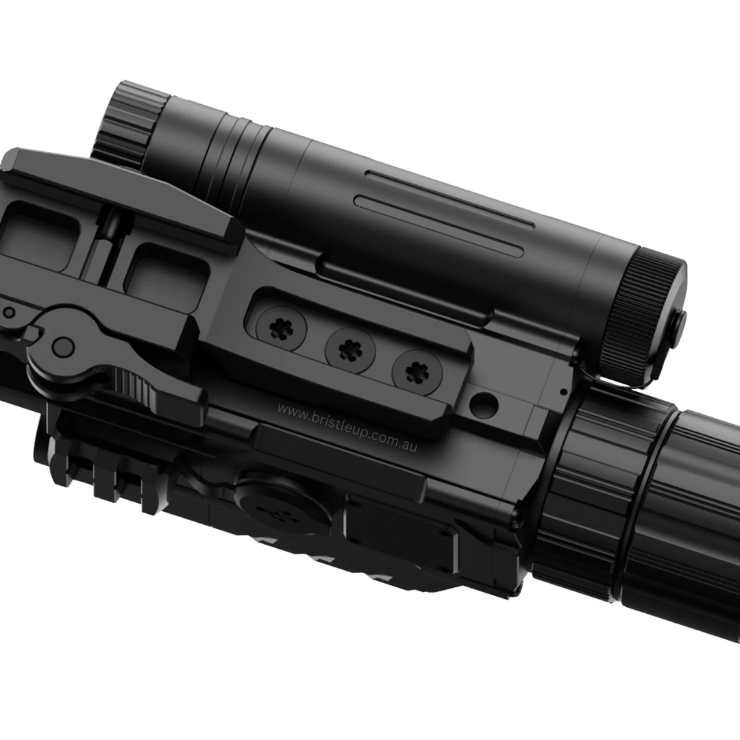 DNT ThermNight TNC4K219R | 4K Thermal and Night Vision Multispectral Scope with Laser Rangefinder and Ballistic Calculator - Image 4