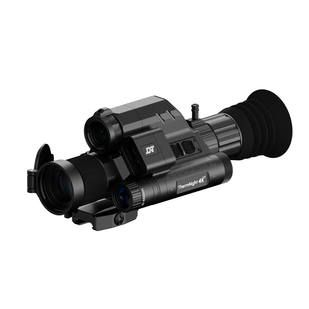 DNT ThermNight TNC4K219R | 4K Thermal and Night Vision Multispectral Scope with Laser Rangefinder and Ballistic Calculator - Image 6