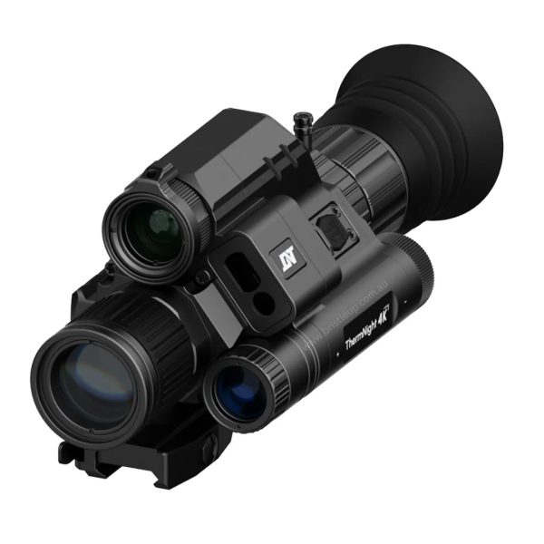 DNT ThermNight TNC4K219R | 4K Thermal and Night Vision Multispectral Scope with Laser Rangefinder and Ballistic Calculator - Image 8