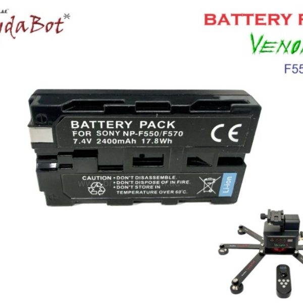 Alternative view of Venom S Battery 2400mAh - F550 / 570