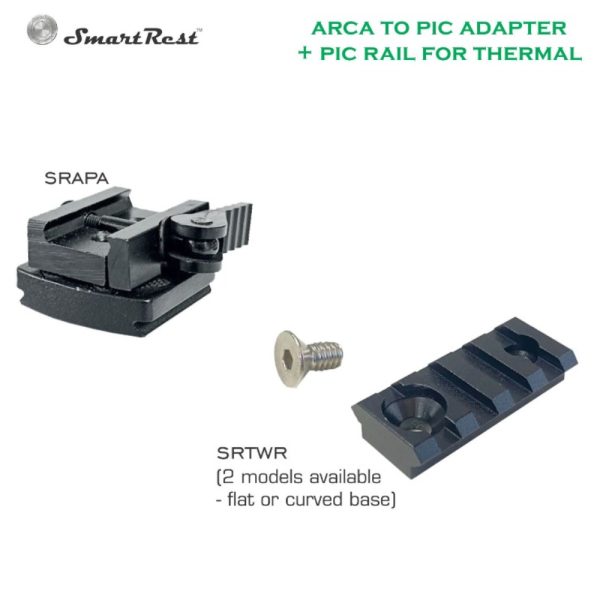 SmartRest Arca to Pic Adapter KIT Includes Pic Rail