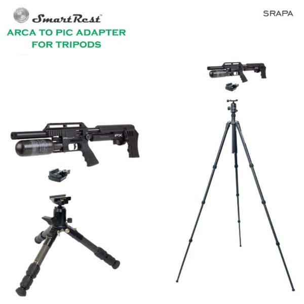 SmartRest Arca to Pic Adapter KIT Includes Pic Rail - Image 10