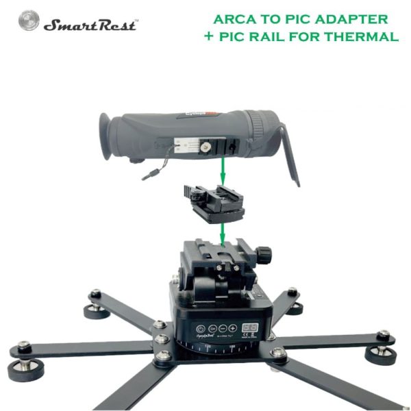 SmartRest Arca to Pic Adapter KIT Includes Pic Rail - Image 4