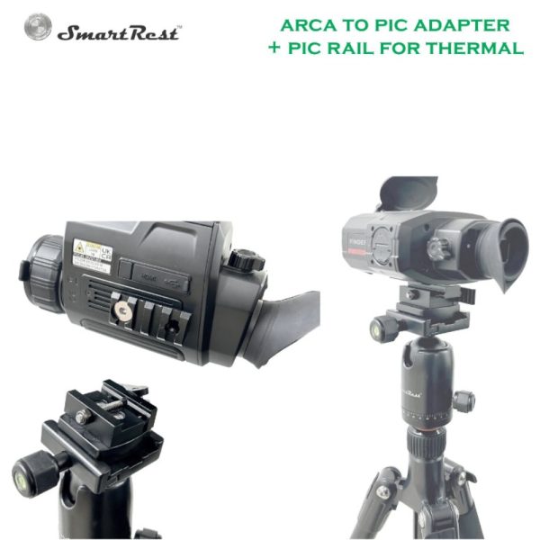 SmartRest Arca to Pic Adapter KIT Includes Pic Rail - Image 5