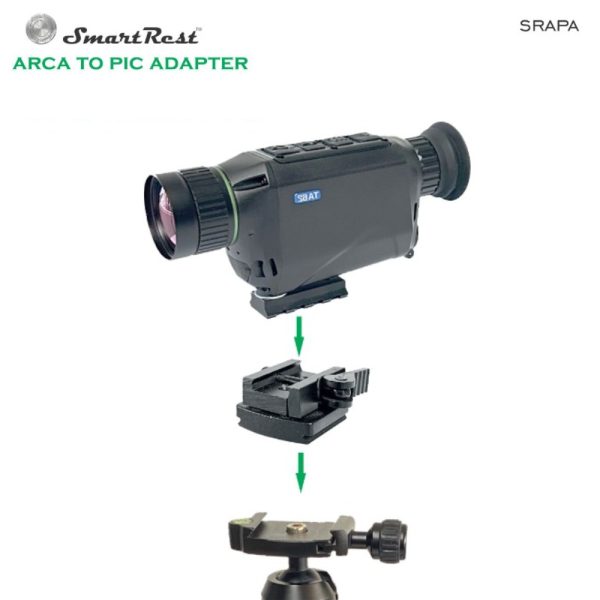 SmartRest Arca to Pic Adapter KIT Includes Pic Rail - Image 7