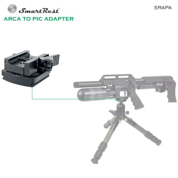 SmartRest Arca to Pic Adapter KIT Includes Pic Rail - Image 9