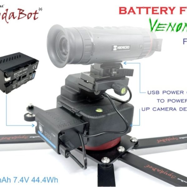 Alternative view of VENOM S Battery F750T 6000mAh 7.4V