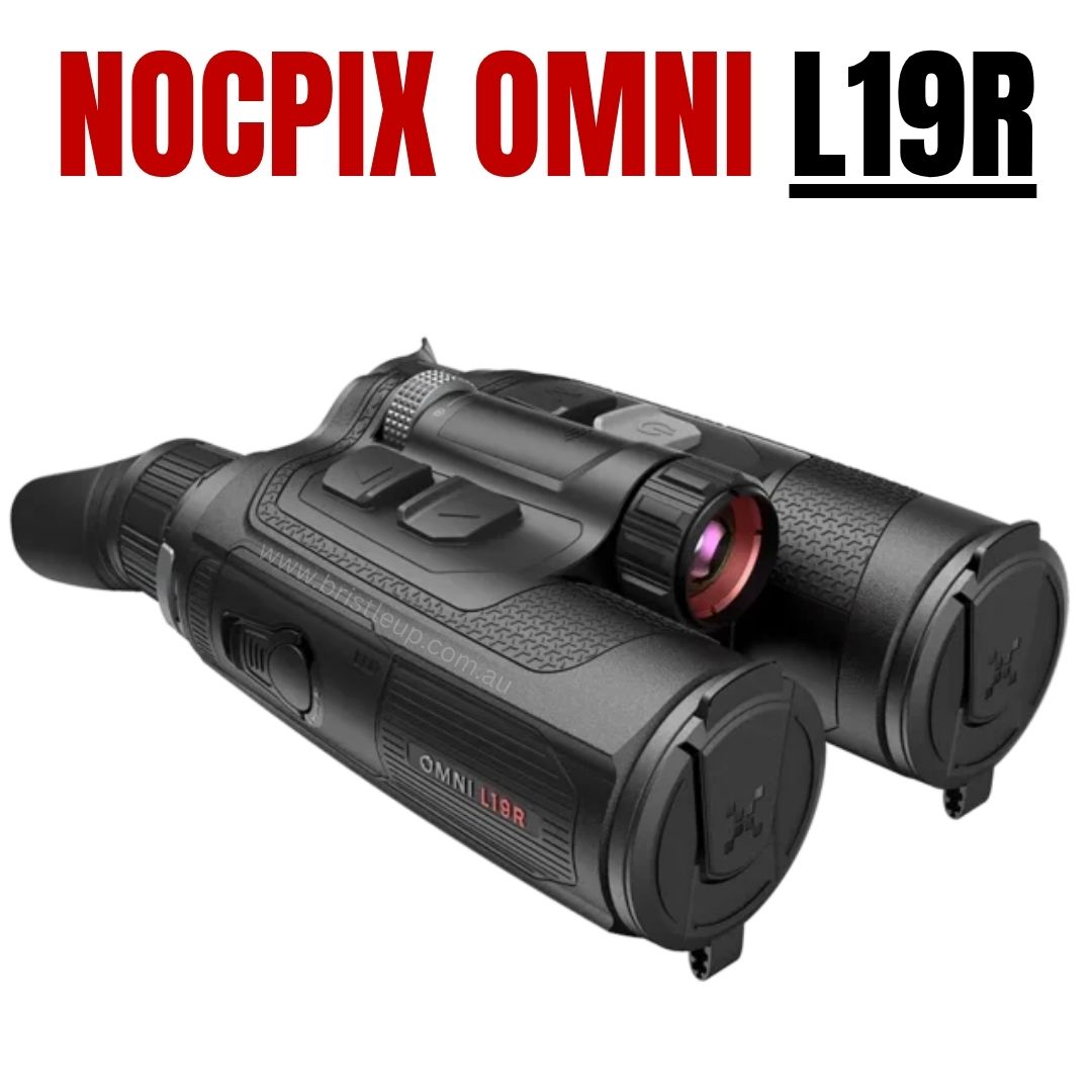 Nocpix Omni L19R Multi-Spectral Thermal and Day & Night Binoculars - 384x288 / 8192x6144, 15mK, 35mm LRF