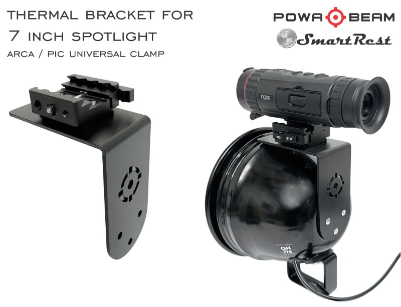 Powa Beam 7" Thermal Mount Bracket Arca and Pic Uni clamp - Image 4