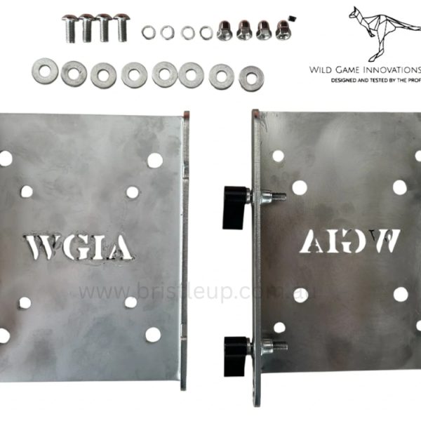 Alternative view of WGIA Electronic Dog Release Quick Release Mount