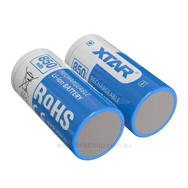 XTAR 16340 850mAh 2.5A Protected Rechargeable Li-ion Battery - Image 6