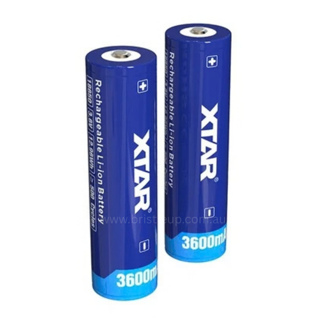 XTAR 18650 3600mAh 10A Protected Rechargeable Li-ion Battery - Image 3