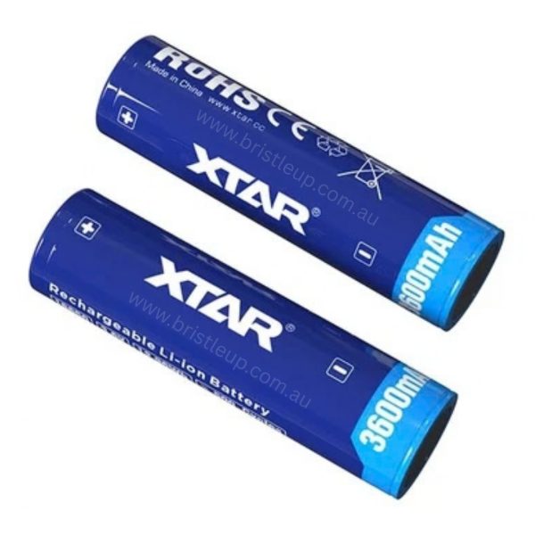 XTAR 18650 3600mAh 10A Protected Rechargeable Li-ion Battery - Image 4