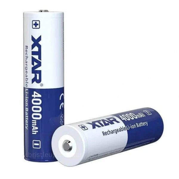 XTAR 18650 4000mAh 10A Protected Rechargeable Li-ion Battery - Image 3