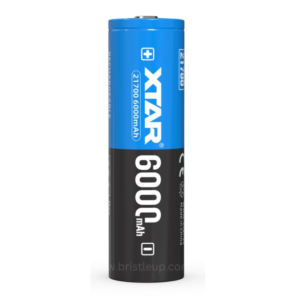 XTAR 21700 6000mAh 10A Protected Rechargeable Li-ion Battery