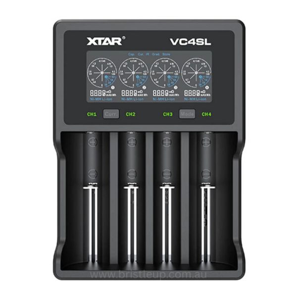 Xtar VC4SL 2 USB-C Powered Battery Charger