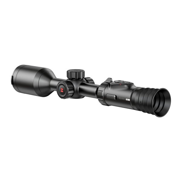 Hikmicro Stellar SQ50L 4.0 thermal scope, opposite side three-quarter view