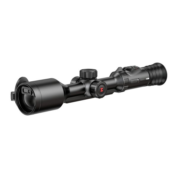 Hikmicro Stellar SQ50LR 4.0 thermal scope, front three-quarter view