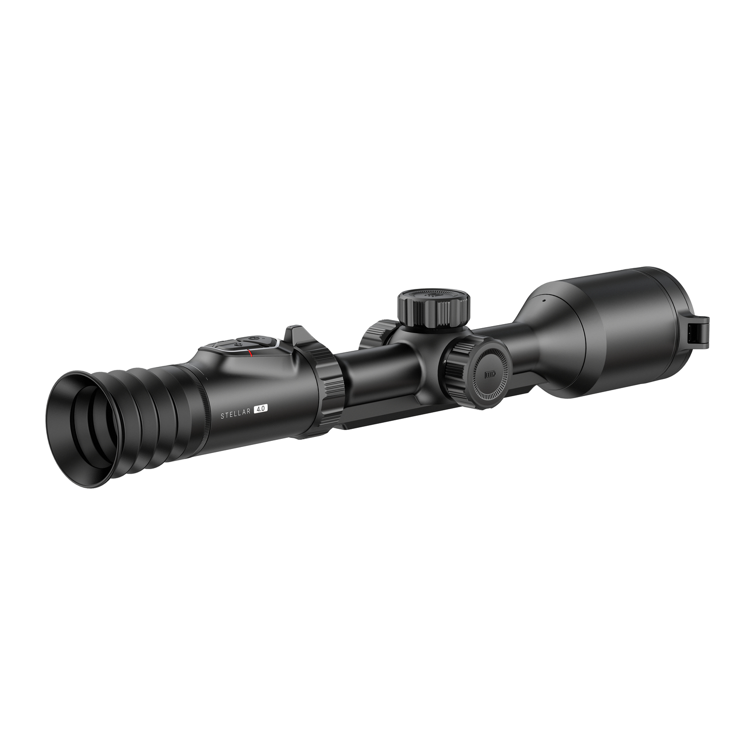 Hikmicro Stellar SQ50LR 4.0 thermal scope, rear eyepiece view