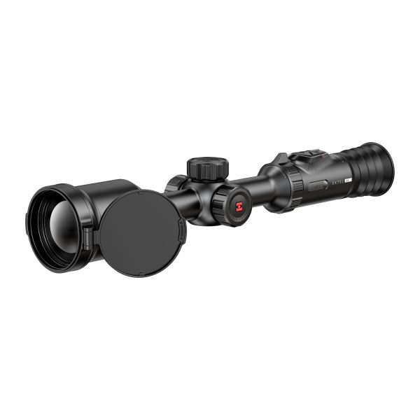 Hikmicro Stellar SX75L 4.0 thermal scope, front three-quarter view