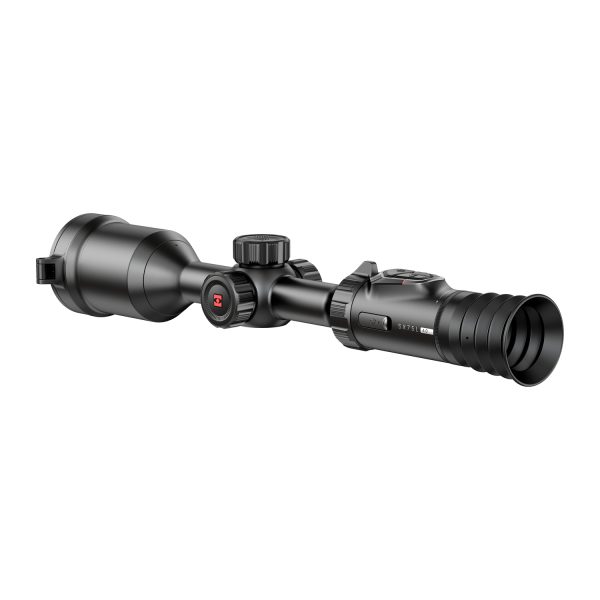 Hikmicro Stellar SX75L 4.0 thermal scope, opposite side three-quarter view
